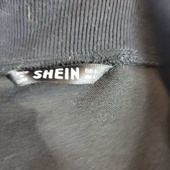 Floral Embroidery Streetwear Jacket L Casual Fall Dark Fairycore Romantic Grunge - Picture 12 of 16